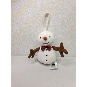 Jellycat Snowman Amuseable Festive Jolly Ornament Plush Christmas Holiday